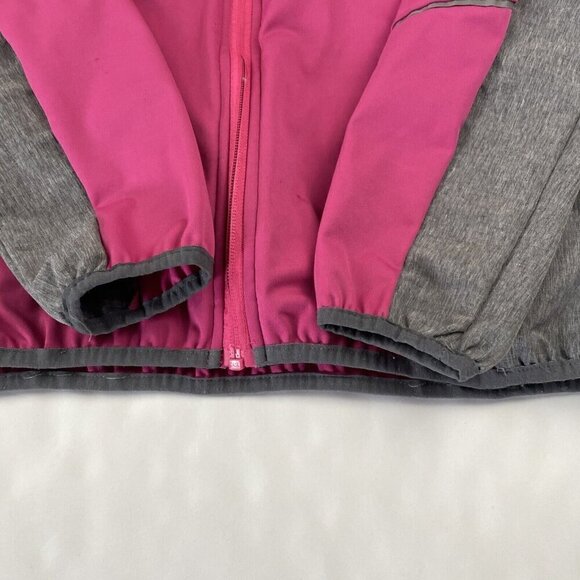 Little Donkey Andy Hooded Softshell Jacket Women’s L Windbreaker Reflective - Picture 8 of 9